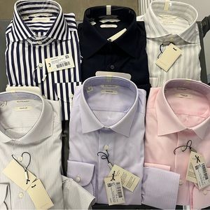 Lot of 6 - Mens BRAND NEW SUITSUPPLY Slim Shirts sz 14.5
